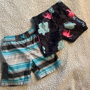 (2) 2T swim trunks